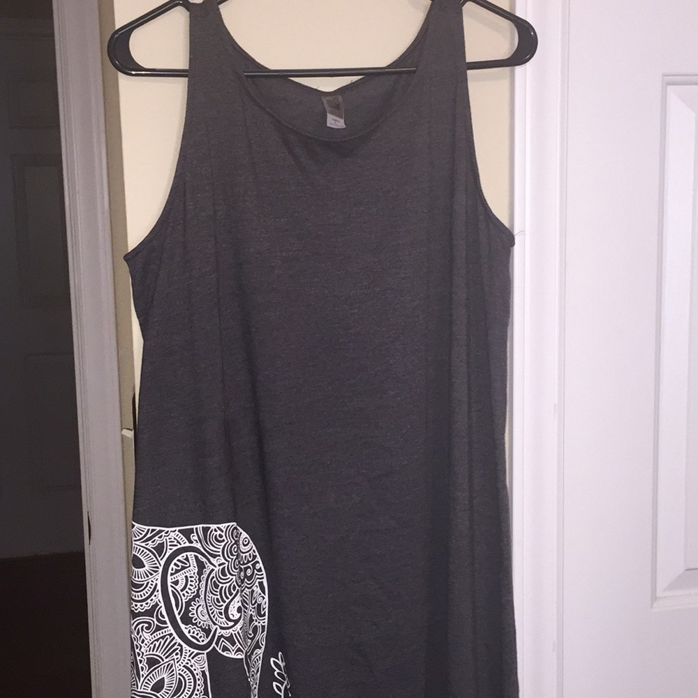 Elephant Print Dress